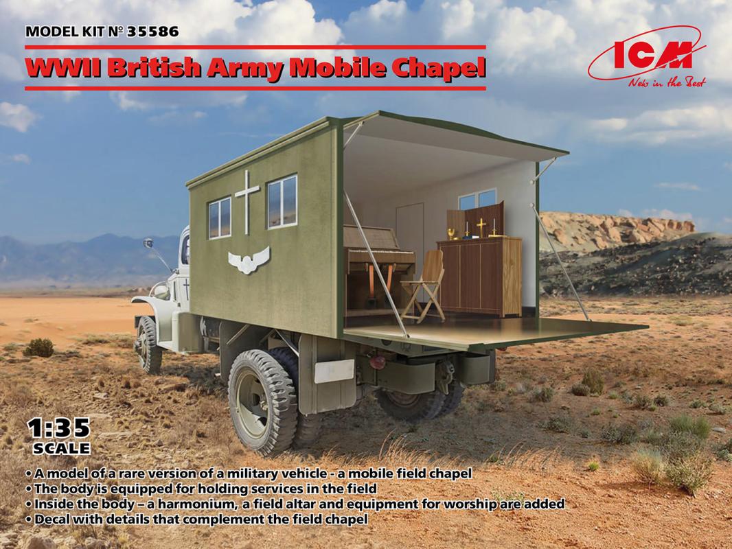 WWII British Army Mobile Chapel von ICM