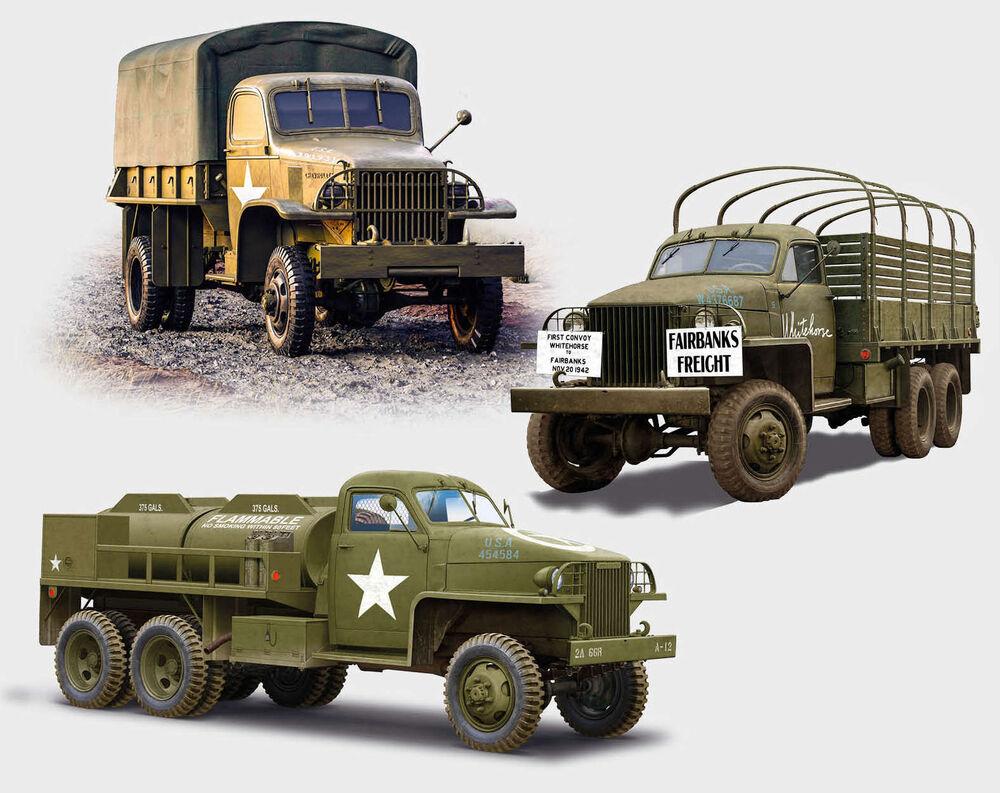 WWII US military vehicles von ICM