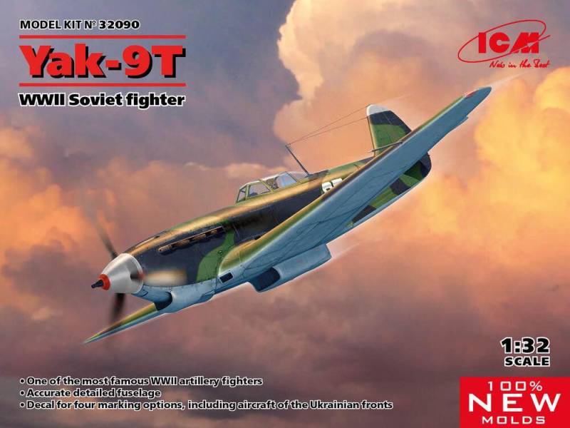 Yak-9T, WWII Soviet fighter von ICM