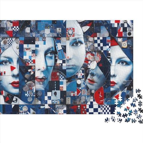 Nordic Art Avatar Puzzles Für Erwachsene 300 Teile – Impossible Puzzle – Puzzles Für Erwachsene – Puzzle Für Erwachsene – Schwierig – Puzzle – Anspruchsvolles Spiel 300pcs (40x28cm) von ICOBES