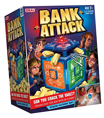 IDEAL, Bank Attack: The Electronic, Cooperative Escape Game!, Family Games, for 2-4 Players, Ages 7+ IDEAL, Bank Attack: The Electronic, Cooperative Escape Game!, Family Games, for 2-4 Players, Ages 7+ von IDEAL