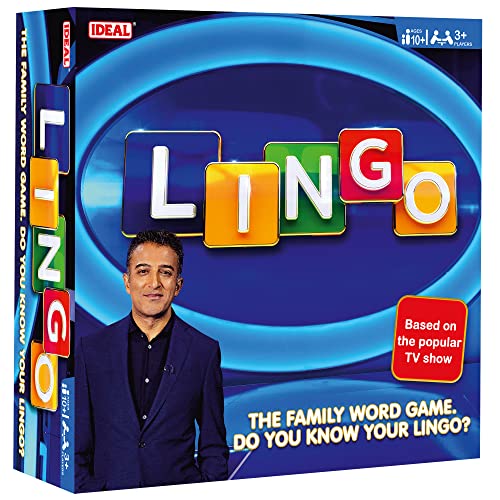 IDEAL, Lingo: The Family Word Game, do You Know Your Lingo?, Family TV Show Board Game, for 3+ Players, Ages 10+ von IDEAL