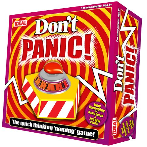 IDEAL , Don't Panic: The quick thinking naming board game! , Family Games , For 2+ Players , Ages 8+ von IDEAL