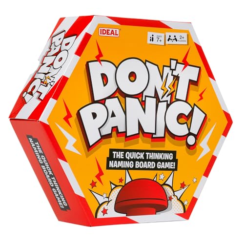 IDEAL , Don't Panic: The quick thinking naming board game! , Family Games , For 2+ Players , Ages 8+ von IDEAL