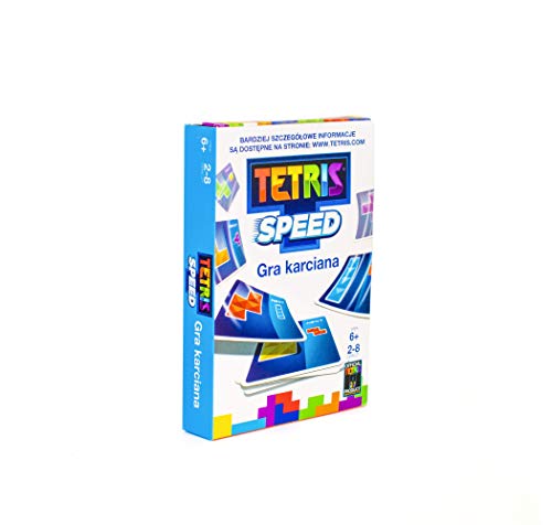 IDEAL , Tetris Speed: Tetris Based Card Game , Card Game , Tetris , for 2-8 Players , Ages 6+ von IDEAL