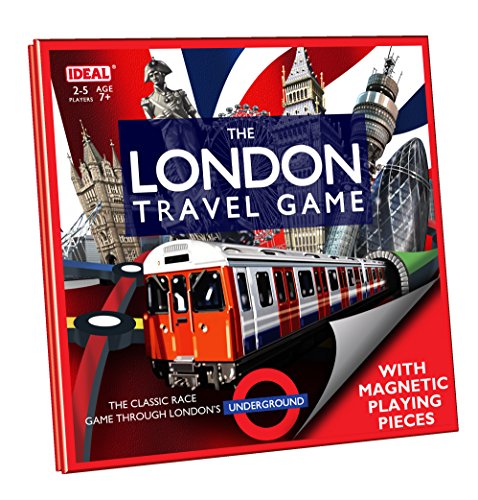 IDEAL , The London Board Game - Travel Edition: The classic race game through London's Underground! , Classic Board Games , Travel Games , For 2-6 Players , Ages 7+ von IDEAL