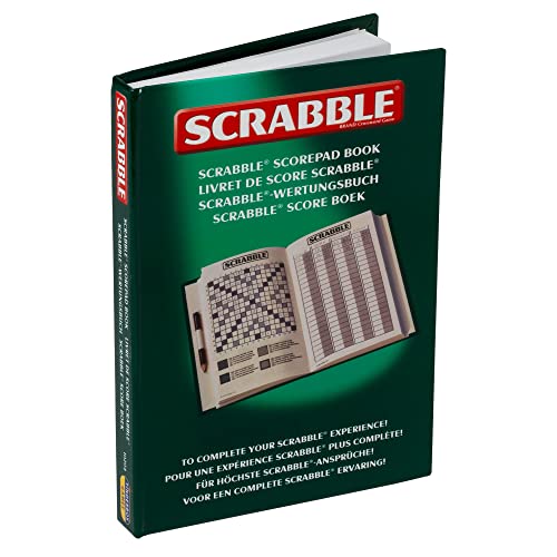 Ideal Scrabble: Klassisches Scorepad-Buch, um Ihr Scrabble-Erlebnis zu vervollständigen, Klassische Spiele, Wortspiele, für 2–4 Spieler, ab 10 Jahren von IDEAL