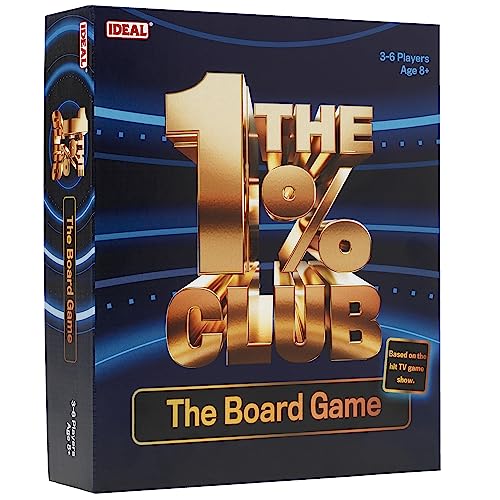 Ideal The 1% Club: Das Brettspiel | Familienspiele | 3-6 Spieler | Ab 8 Jahren von IDEAL