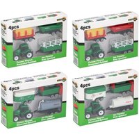 idee+spiel 04809 4-teilige Bauernhof-Spielsets, sortiert von IDEE + SPIEL