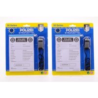 idee+spiel 26843 Polizei-Strafzettel-Set von IDEE + SPIEL