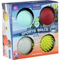 idee+spiel GT7714 Gerarados Toys My First Sport-Balls, 4 Stück im Set von IDEE + SPIEL