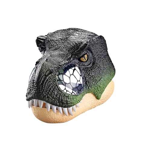 IEEDFJKK Realistische Dinosaurier Halloween Maske für Party Anzieh Dinosaurier Maske, Kostüm Maske, Dino Maske, Cosplay, angenehm zu tragen, Typ+3 von IEEDFJKK