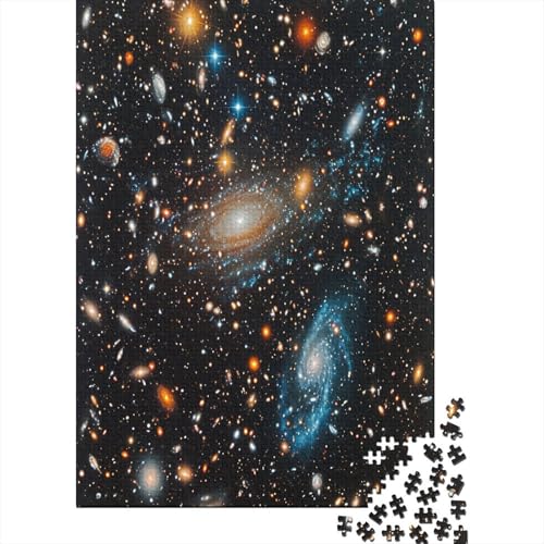 Galaxien Puzzlespiel 1000 Teile Jigsaw Puzzle 1000 Puzzle FüR Erwachsene Kinder Senioren Erwachsenen Puzzlespiel Puzzel 1000pcs (75x50cm) von IEJKLUVWX