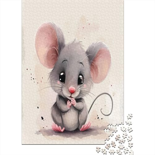 Ratte Puzzle 1000 Teile Erwachsene, Puzzlespiel Jigsaw Puzzles Erwachsenen Puzzlespiel Puzzel 1000pcs (75x50cm) von IEJKLUVWX