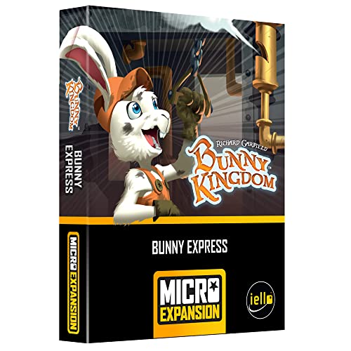 Bunny Kingdom: Bunny Express Micro Expansion - Iello, Kartenspiel-Erweiterung zum Spielen mit Bunny Kingdom Basisspiel von IELLO