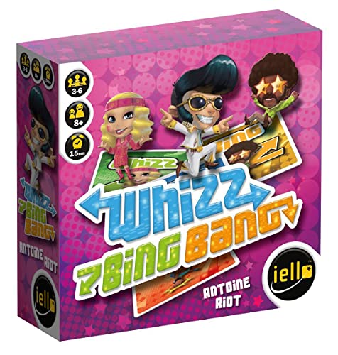 Iello 51071 Brettspiel Whizz Bing Bang, weiß von IELLO