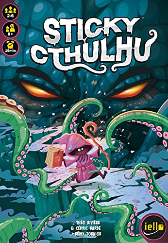 IELLO 51816 IELLO Sticky Cthulhu Familienspiel, Neuheit von IELLO