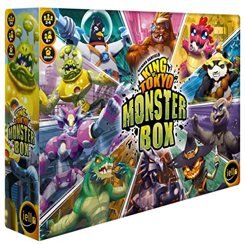 IELLO - 51876 – King of Tokyo: Monster Box (französische Version) von IELLO