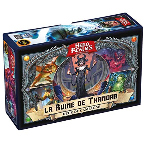 IELLO Hero Realms – Die Ruine von Thandar – Felddeck: Abenteuer-Kriegsspiel, 10+ Jahre, 1 bis 4 Spieler, Französisch, 10-15 Minuten, Deck Building von IELLO