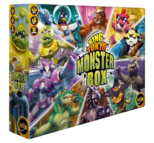 Iello IEL51877 King of Tokyo: Monster Box (englisch), Red von IELLO