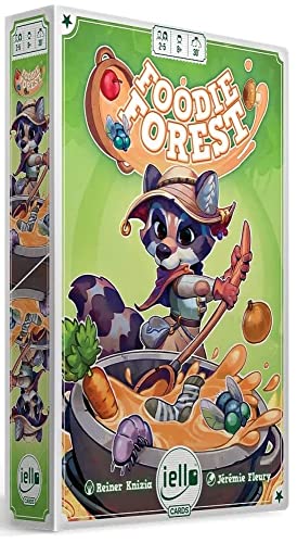 iello IEL70004 Foodie Forest (englisch) Animal Brettspiele, Medium von IELLO