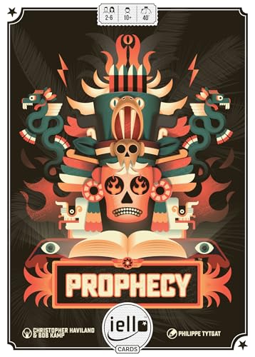 iello Prophecy (englisch) Brettspiel für 2-6 Spieler, Alter: All Ages, enthält Spielkarten, Brettspiel, Strategie, Maya-Thema von IELLO