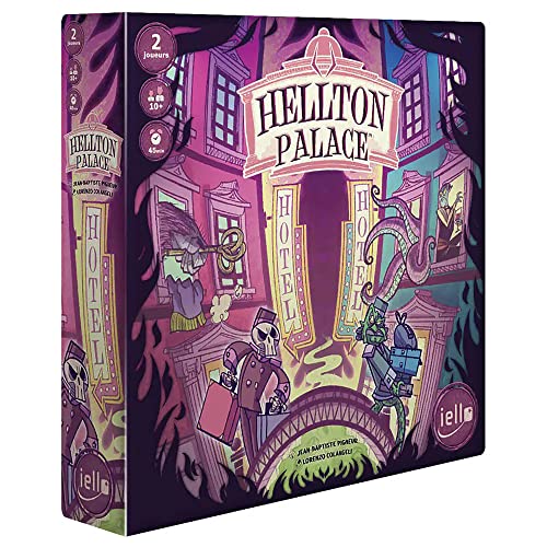 iello IEL70031 Hellton Palace (englisch) Brettspiele von IELLO