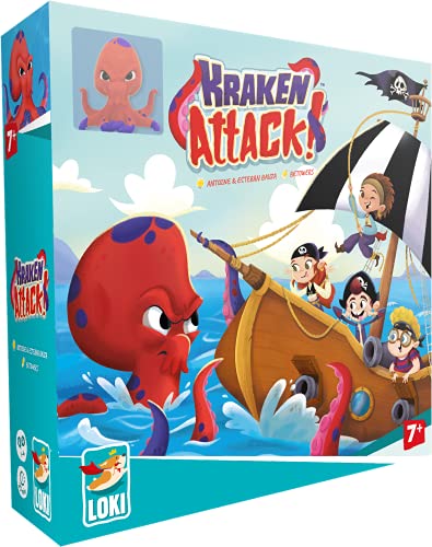 Iello, Kraken Attack, Board Game, Ages 7+, 1 to 4 Players, 25 mins Minutes Playing Time von IELLO