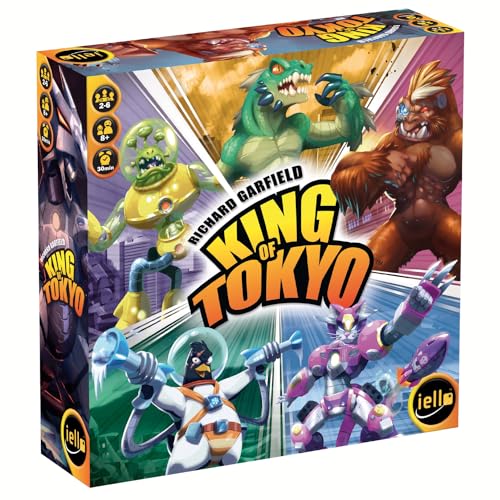 Iello 513299 - King of Tokyo Neue Edition- Deutsch, für 8 Jahre to 99 Jahre, Medium von Huch & Friends