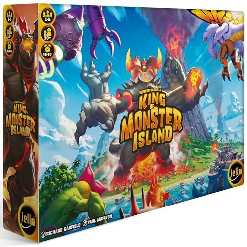 Iello IEL70029 King of Monster Island (englisch), Mehrere Farben von IELLO