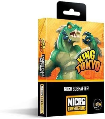 iello Boshafter Erweiterung, King of Tokyo-Noch Familienspiel, Gesellschaftsspiel, für 2 bis 6 Spieler von IELLO