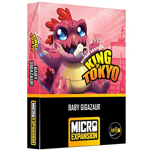 iello IEL70086 King of Tokyo: Baby Gigazaur (englisch) Brettspiele von IELLO