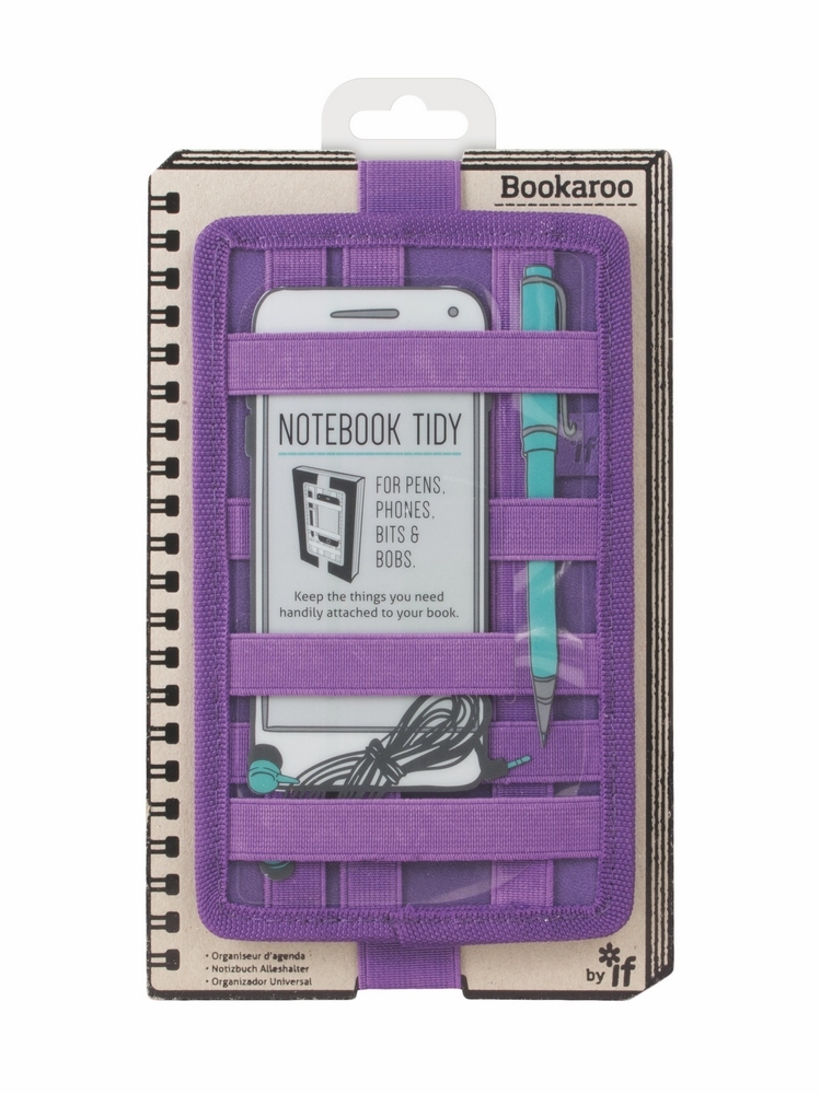 Smartphonehalter Bookaroo purple von IF USA