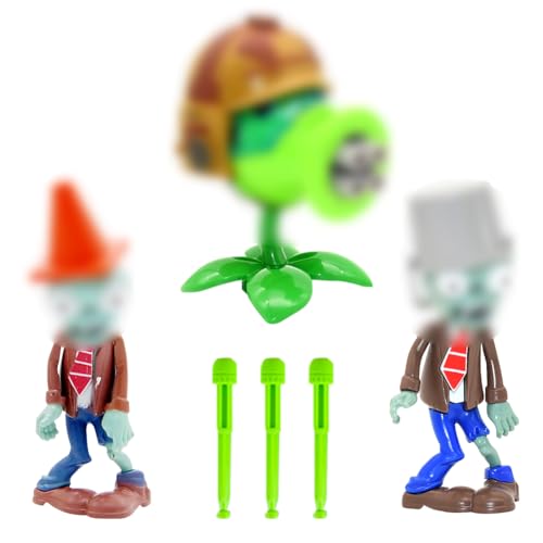 IFHDO 3PCS Zombies Pflanzen Figuren Set Zombies Spielzeug Actionfiguren Tortendeko Zombies Kuchenfiguren Kuchendekoration Party Kuchen Dekorationszubehör Mädchen/Junge-Heimtischdekorationen von IFHDO