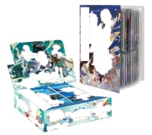 Genshvdfin Imfepact Anime Karten, 160 Stück Gfgenshin Impghbact Sammelkarten mit Sammelkarten Album, Anime Kartenspiel für Fans, Kinder, Teenager und Erwachsene, Cartoon Trading Card Sets von IFHDO