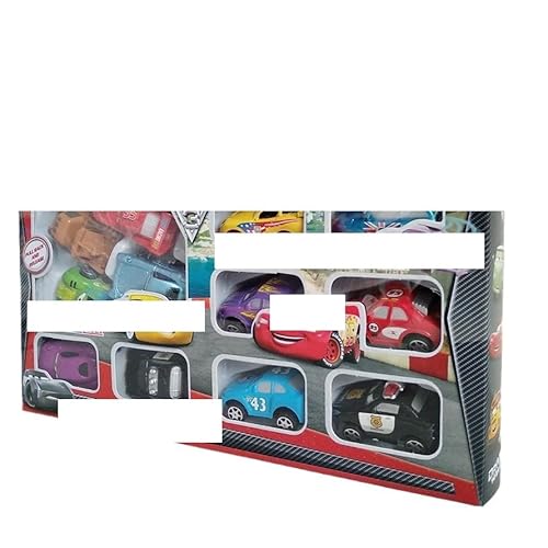 IFHDO 12 Stück MccQueen Mini Autos Kinder, MccQueen Auto Tortendekoration, MccQueen Auto Set Mini Spielfahrzeug Cars Auto Kuchendekoration Figure Charakter Spielzeugauto für Kinder von IFHDO