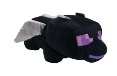 IFHDO 25 cm Mine-Craft Plüschtiere,Plüschtiere Charaktere Dragon,Cartoon Ender Drachen Plüschtier,Soft Schwarz Enderdragon Plüschtier,Spielzeug Gefüllte für Fans Kinder und Spielbegeisterte von IFHDO