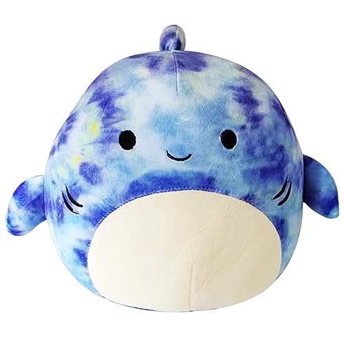 IFHDO Hai Stofftiere Hai Plüsch Umarmungskissen, Niedliches Hai, Hai Toys Plüsch Zum Kuscheln & Spielen, Hai Spielzeug Dekoration für Jungen und Mädchen (Blue, 20 cm) von IFHDO