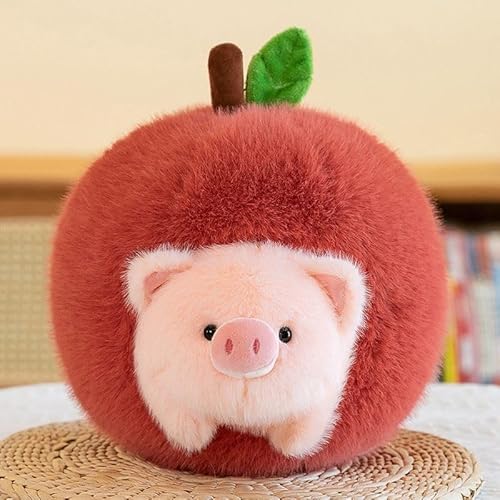 IFHDO Kuscheltier Schwein Schweinchen Plüschtier Schwein Plüsch Stofftiere Molliges Spielzeug Rosa Cartoon Süßes Schwein Plüsch Süßes für Stofftiere Tolles Geschenk für Weihnachten, Geburtstag, 26 cm von IFHDO