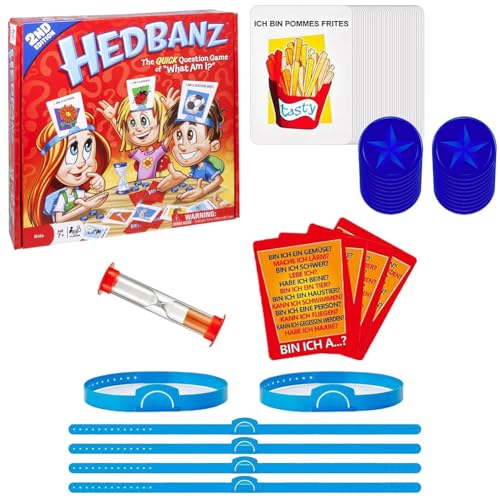 IFHDO Rate Mal Wer Ich Bin Spiel, Spiel Classic Guess Game, Lustiges Ratespiel Brettspiel, Puzzlespiel Kind Interaktives Spielzeug Games, Erraten Spiele für Family Eltern Kinder Party von IFHDO