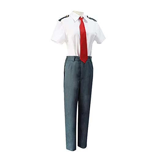 Herren Izuku Midoriya Cosplay High School Uniform Anzug for My Hero Academia Cosplay Kostüm Halloween Karneval Anime Boku no Hero Academia Sdudent Komplettes Set for Erwachsene Kinder(Man,2pcs) von IGHSNZUH