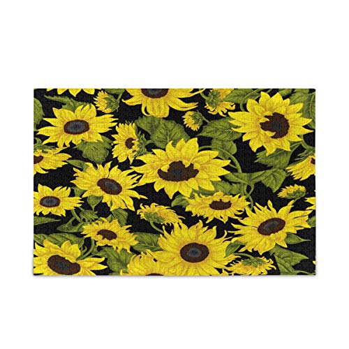 IGHSNZUH 1000 Pcs Jigsaw Rätsel Sonnenblumenmuster Puzzle, Lustiges Spielzeugfamilienspiel Für Pädagogische Intellektuelle Dekomprimierung/Mehrfarbig/500Sprung von IGHSNZUH