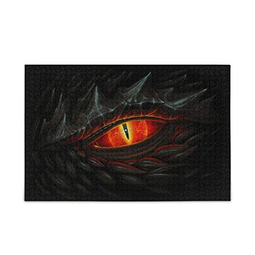 IGHSNZUH 1000 Pcs Puzzles Altes Dragon Eye Puzzle, Lustiges Spielzeugfamilienspiel Für Pädagogische Intellektuelle Dekomprimierung/Mehrfarbig/1000Pieces von IGHSNZUH