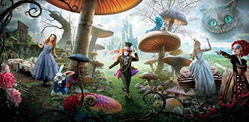 IGHSNZUH 1000 Stück Jigsaw Rätsel Erwachsene Teenager Kinder Bildung Alice In Der Wunderlandreihe Poster Lj Einzigartige Perfekt Klassische Ausbildung Super Hartes Geburtstagsgeschenk 38 * 26 cm von IGHSNZUH