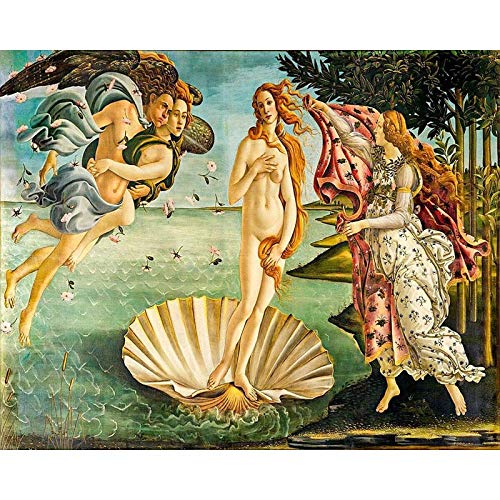 IGHSNZUH 1000 Teile Erwachsene Puzzlespuzzles Für Erwachsene Holzpuzzle Eltern-Kind-Spiele, Die Geburt Der Venus Puzzle-Sets Für Familienbild-Puzzle Lernspielzeug/-/1000 Stück von IGHSNZUH