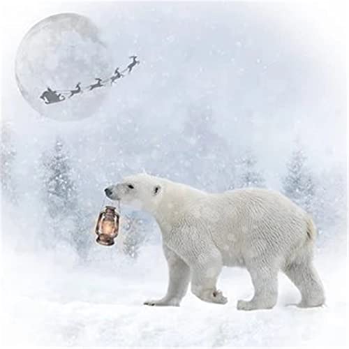 IGHSNZUH 1314-Teiliges Puzzle Für Erwachsene – Puzzles 1314-Teiliges Eisbär-Puzzle Mit Mattem Finish Und Poster – 75 X 50 cm (29,52 X 19,68 Zoll)/a/520 Stück (52 * 38 cm) von IGHSNZUH