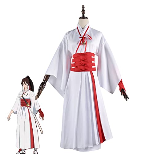 IGHSNZUH Aldult Anime Jigoku-Raku Sagiri Yamada Asaemon Kostüm Cosplay Halloween Uniform Anzug Kimono Outfits(2XL) von IGHSNZUH