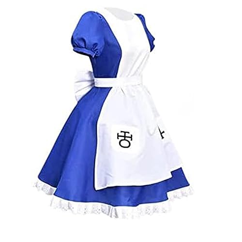 IGHSNZUH Aldult Game Madness Returns Cosplay Kostüm Halloween Maid Kleider Schürze(2XL) von IGHSNZUH