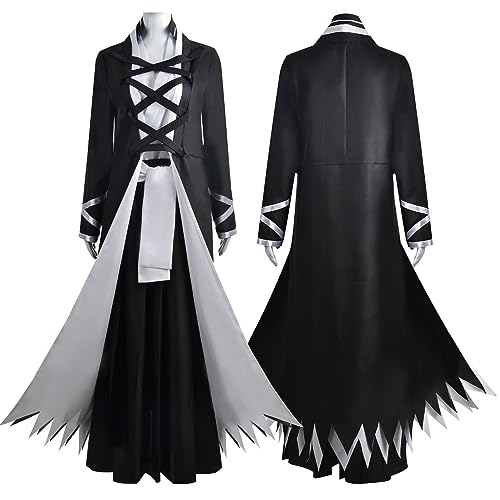 IGHSNZUH Anime Cosplay Kostüme Ichigo Kurosaki Tod Uniformen Halloween Karneval Party(2XL) von IGHSNZUH