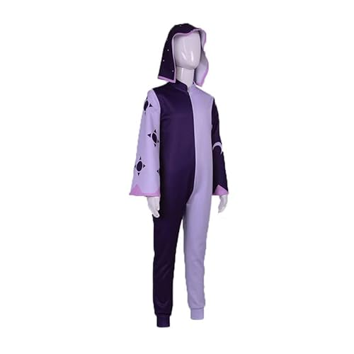 IGHSNZUH Anime Sammler Outfits Anzug Halloween Cosplay Kostüm Lila Herren(B,2XL) von IGHSNZUH